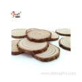 Round Natural Pine Wooden Slices Kids Painting